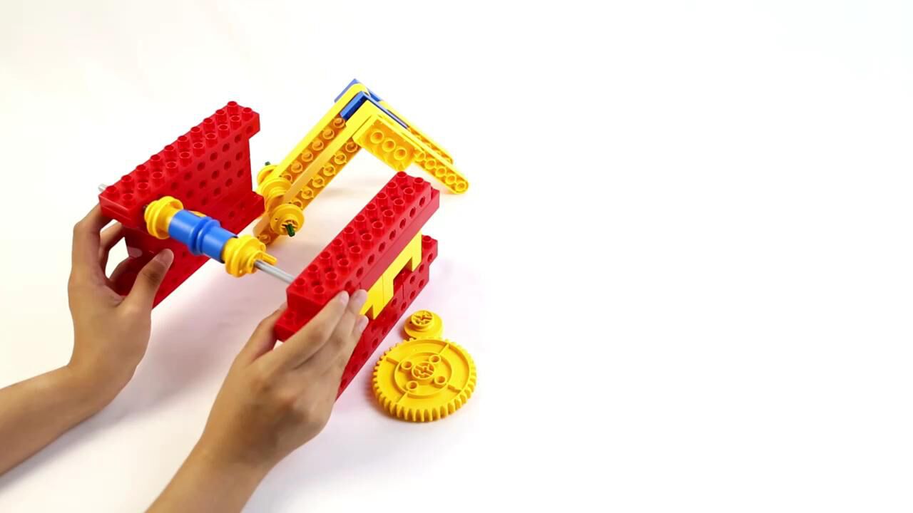 乐高大颗粒-11.舂米机