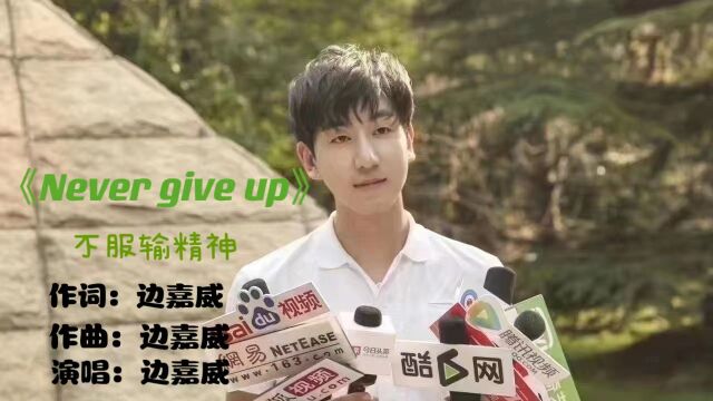 never give up 边嘉威(KTV版MV)