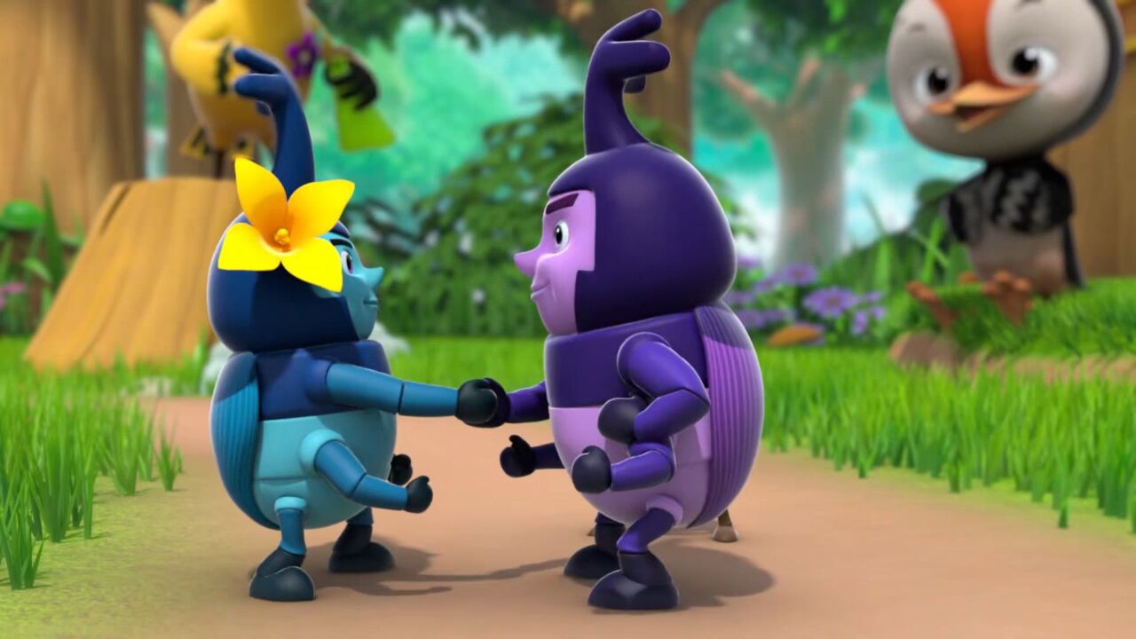 大力士独角仙在相扑比赛中越挫越勇,不仅赢得了比赛,还收获了友谊