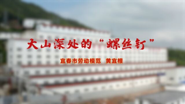 劳模故事ⷮŠ宜春市劳动模范丨黄宜根:大山深处的“螺丝钉”