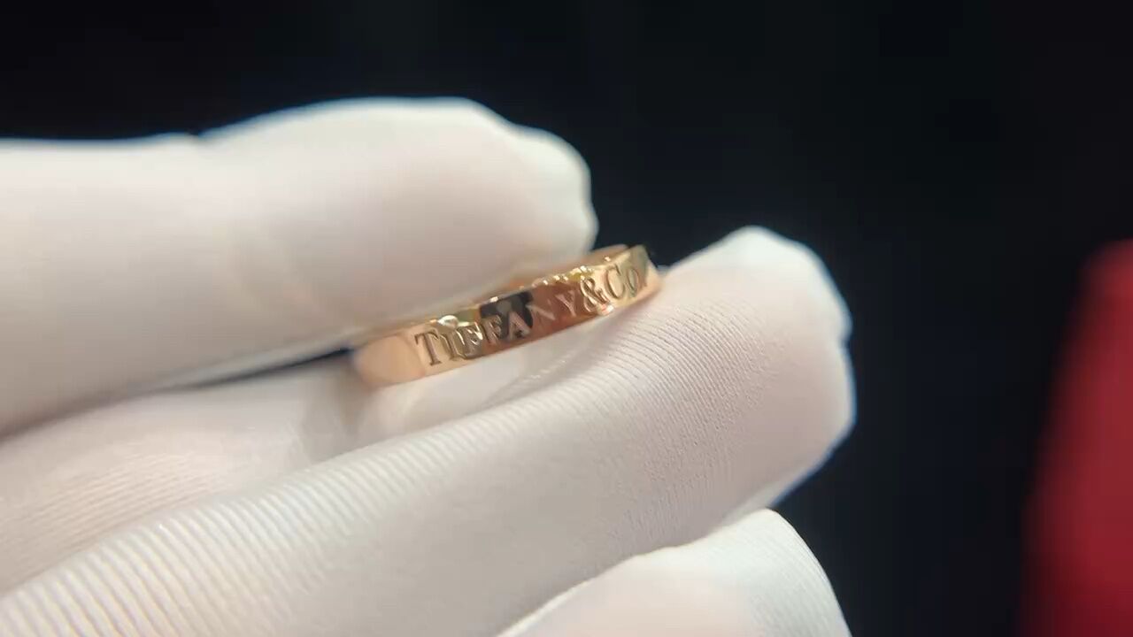 tiffany蒂芙尼字母戒指
