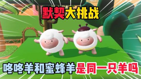 蛋仔派对：默契大挑战，咚咚羊和蜜蜂羊是同一只羊吗？_高清1080P在线观看平台_腾讯视频