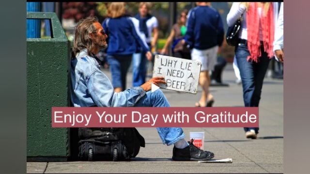 Enjoy Your Day with Gratitude