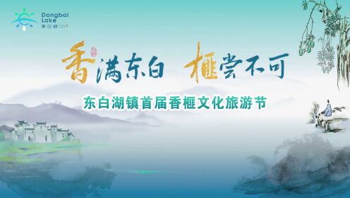 东白湖香榧节活动视频混剪