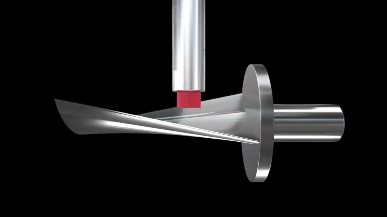 飞机涡轮叶片表面打磨抛光,用xebec表面研磨刷