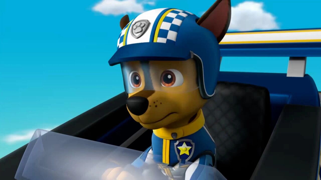 韩丁那用飞艇掳走追风,汪汪队天天高空拆除加速器,阿奇飞上空中救人