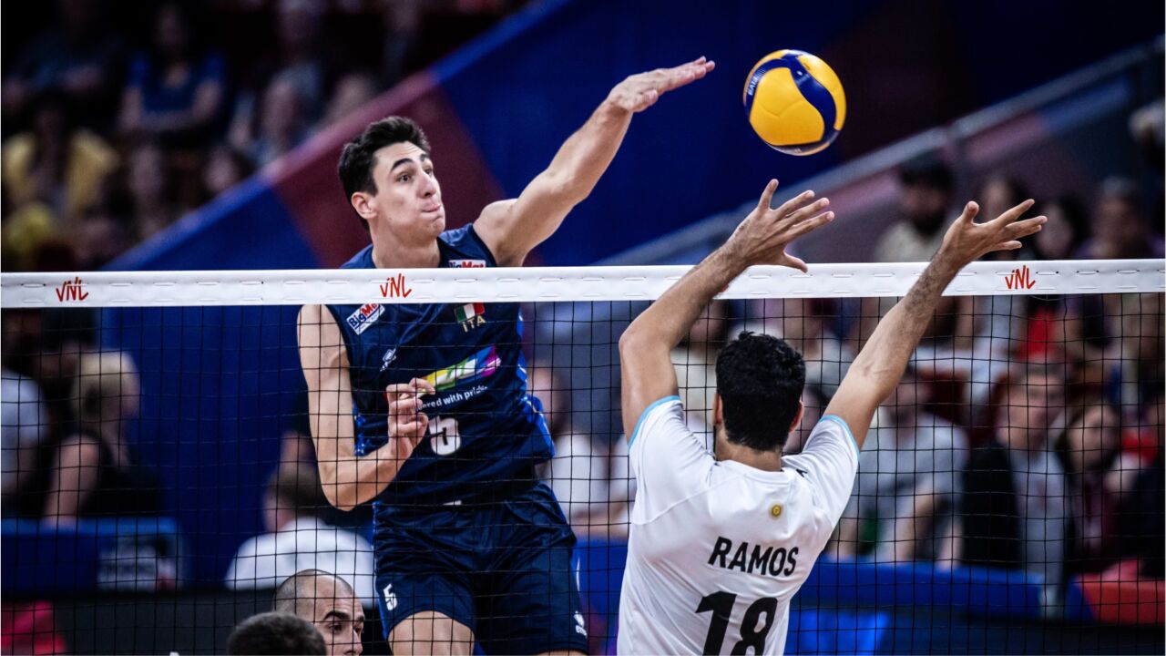 全场直播回放:"2023世界男排联赛"总决赛四分之一决赛_意大利男排3-0