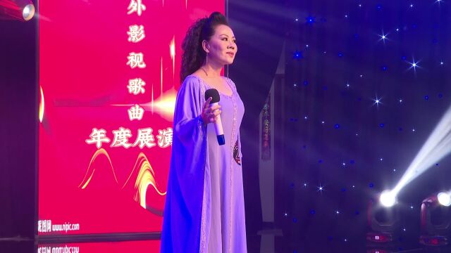 第五届中外影视歌曲选拔赛全国总决赛马丽云演唱绣红旗