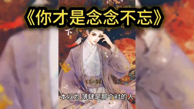 《你才是念念不忘》虞桑晚江遇白&全文TXT阅读【无弹窗】