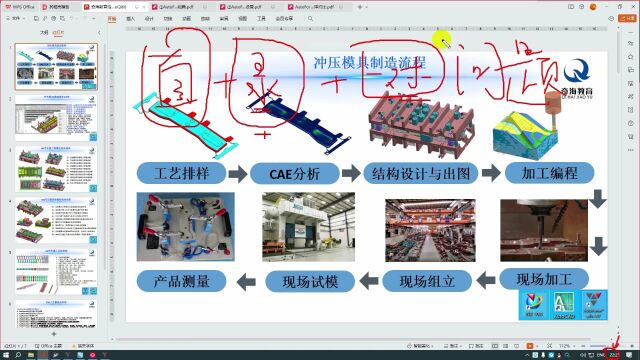 汽车冲压模具设计后端门锁加强板CAE工艺模拟分析