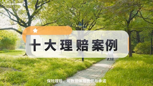 2023年以来新华保险十大理赔案例