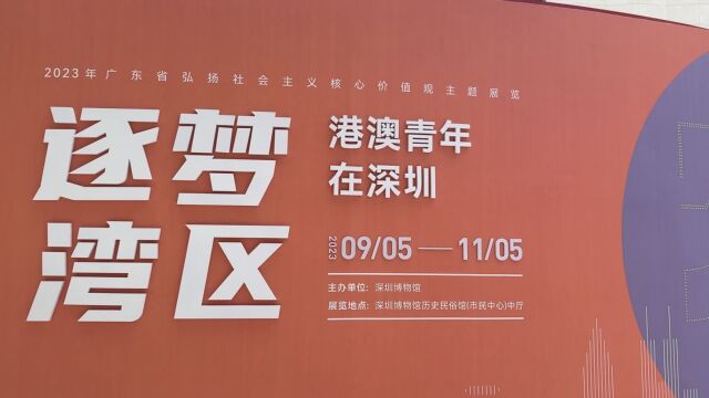 讲述港澳青年追梦筑梦圆梦的故事 深博推出“逐梦湾区——港澳青年在深圳”展览