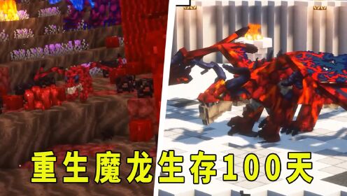 一口气看完系列：重生为地狱飞龙，在我的世界生存100天_高清1080P在线观看平台_腾讯视频