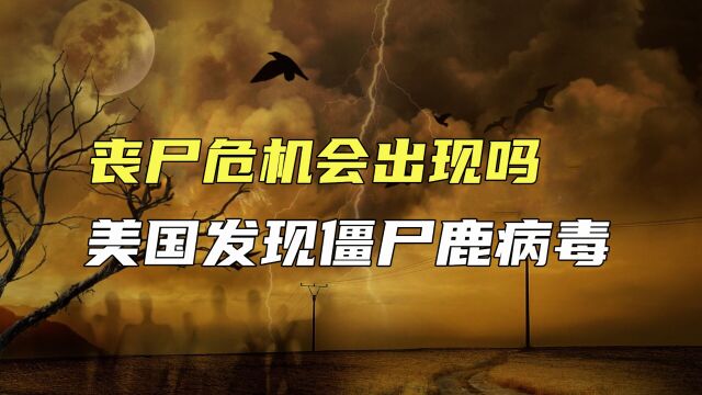 丧尸危机会出现吗?美国发现“僵尸鹿”病毒,这是怎么回事呢