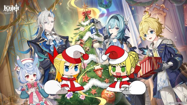 伪恋千棘的圣诞曲与尼禄的Padoru:2023年官方圣诞壁纸Final