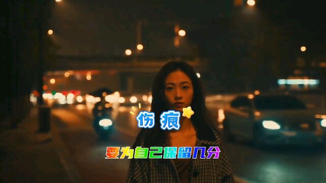 经典歌曲《伤痕》