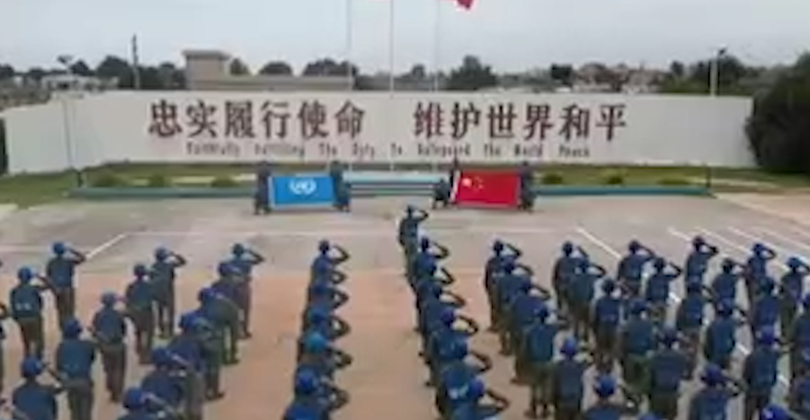 中国维和部队,使命是监督停火,恢复和平
