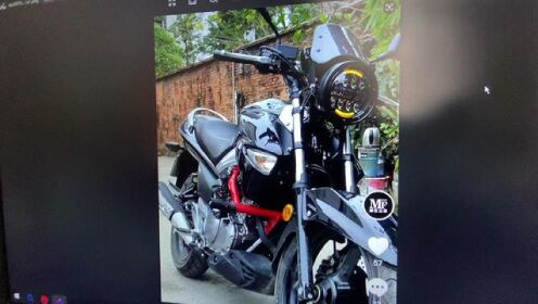 gw250改装圆灯 可复古 可垃圾 任意切换 无损安装#摩托车改装 #豪爵