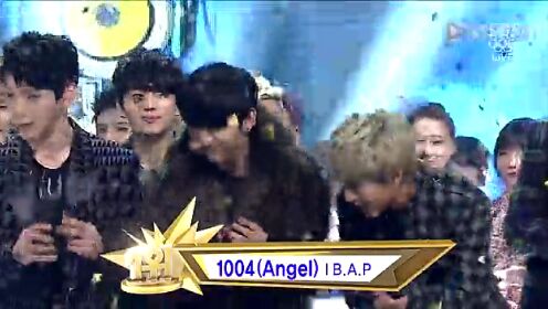 BAP, 2월 셋째 주 1004로 1위 @인기가요 Inkigayo 140216