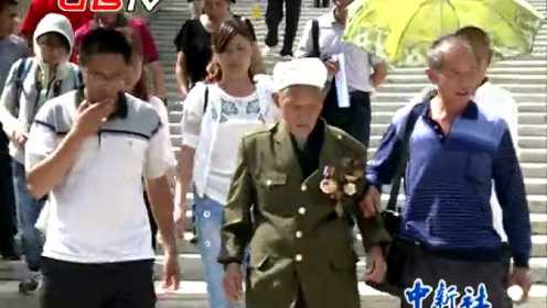 91岁老兵70年后再回松山战场忆当年