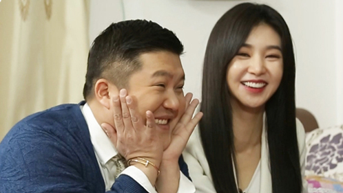 曹曹夫妇见中国岳父母