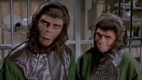 《逃离猩球》片花 猿族夫妇吓晕专家