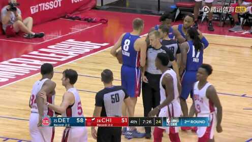 《NBA全场集锦》【冲突】快点消消气 卡特遭小动作侵袭险些爆发冲突