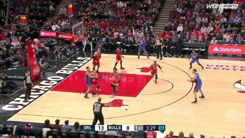 《NBA全场集锦》【得分】看来恢复的不错啊！奥古斯丁滑翔上篮状态健康