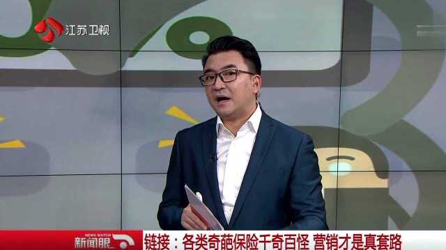 链接 各类奇葩保险千奇百怪 营销才是真套路