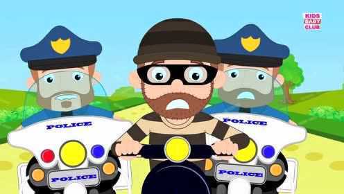 Five Little Song | Policeman | Original Song for Kids & Toddlers