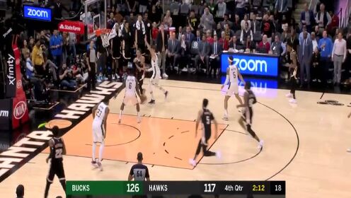 《NBA全场集锦》【球星】特雷杨vs雄鹿集锦 全场狂砍25分骗过防守妙传琼斯