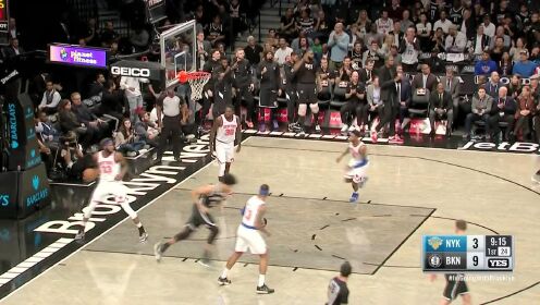 《NBA全场集锦》【扣篮】勒韦尔找准角度穿透人墙 艾伦心有灵犀暴起砸扣