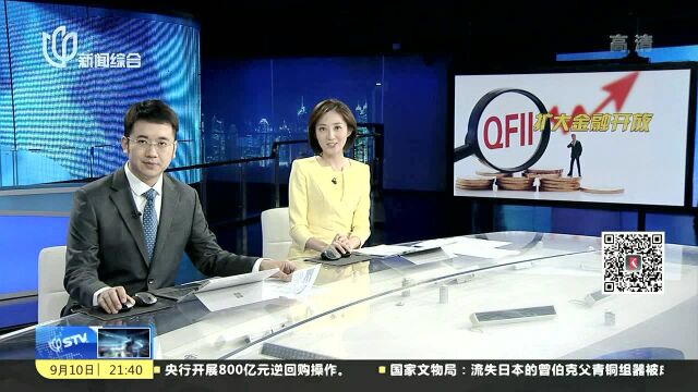 国家外汇管理局:取消QFII和RQFII投资额度限制