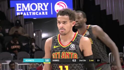 《NBA全场集锦》【球星】特雷杨vs黄蜂集锦 狂轰31+16两度错失绝杀最后完成自我救赎