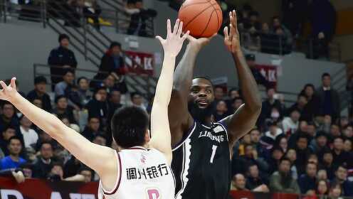 《辽宁男篮》【球星】史蒂芬森vs浙江集锦 全场29分顶飞防守滞空拉杆上篮