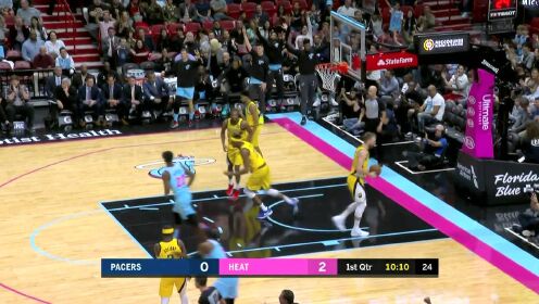 《NBA全场集锦》晃得你摸不着头脑！阿德巴约假动作连线罗宾逊命中大空位三分