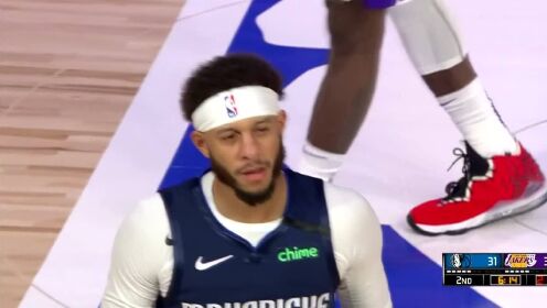 《NBA全场回放》NBA热身赛：独行侠vs湖人回放第2节 詹姆斯霸王举鼎
