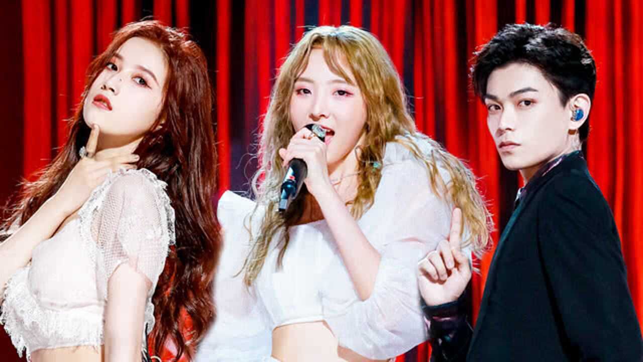 创造营2020舞台着迷丁禹兮掀郑乃馨面纱