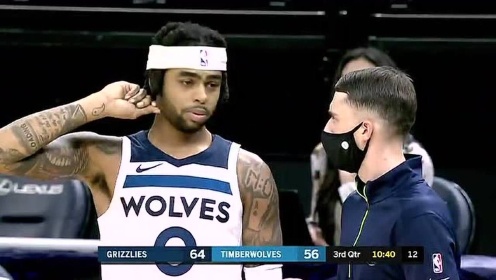 《NBA全场回放》【回放】灰熊vs森林狼第3节 莫兰特连线安德森空接暴扣