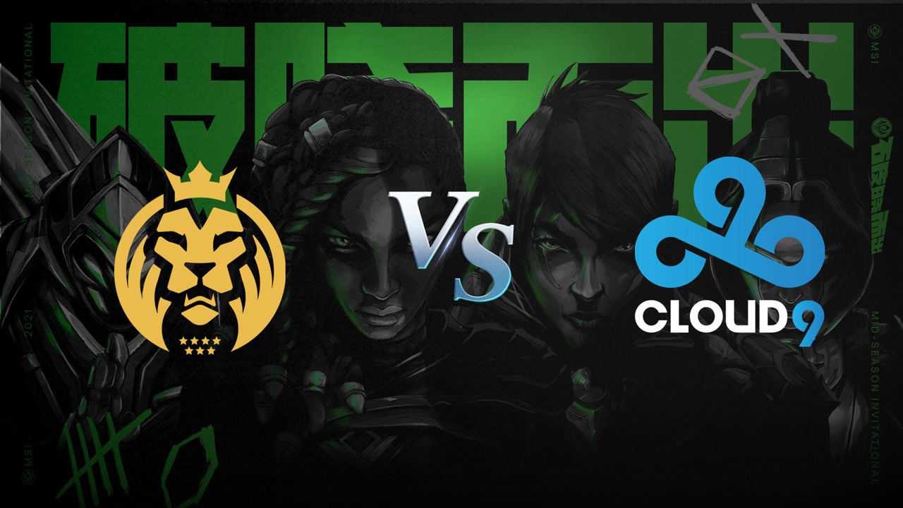 英雄联盟赛事2021季中冠军杯对抗赛第五日madvsc9