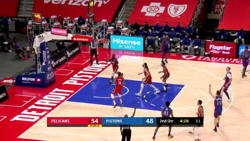 《NBA全场集锦》防守形同虚设 锡安强顶防守轻取2分