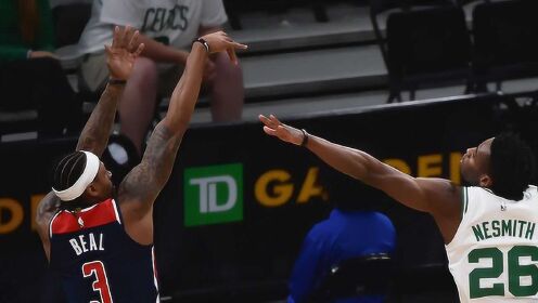 《NBA全场集锦》【球星】比尔vs凯尔特人集锦 22+9+6突破无解难敌对手三分如雨