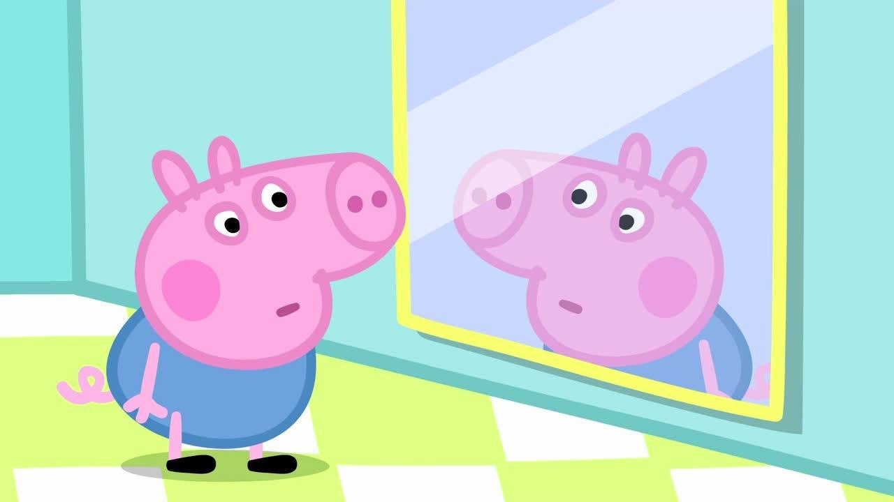 小猪佩奇第6季:乔治第一次照镜子