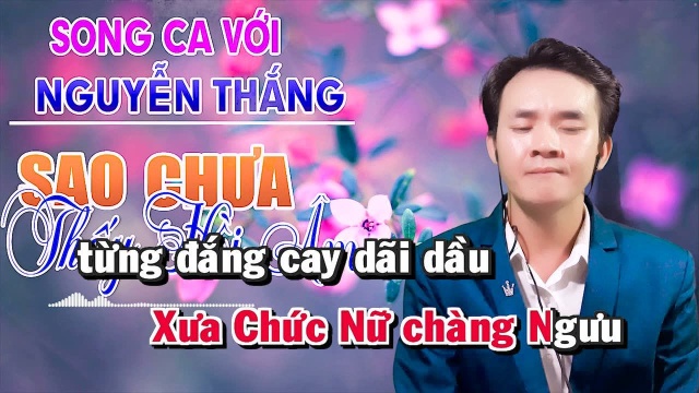 Sao Ch氡 Thấy Hồi キ  Thiếu Giọng Nữ