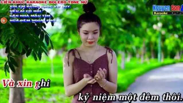 Lk Bolero  Tone Nữ