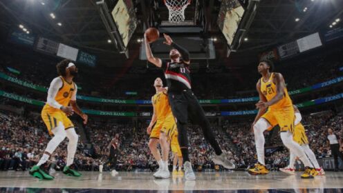 《NBA全场集锦》【球星】努尔基奇vs爵士集锦 24分10篮板独木难支