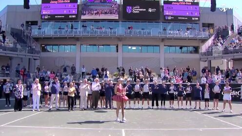 【集锦】WTA查尔斯顿站决赛本西奇击败贾巴尔 夺得职业生涯第六冠
