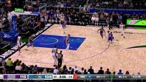 《NBA全场集锦》百分百命中率仍在延续！加时赛波尔三分一箭穿心