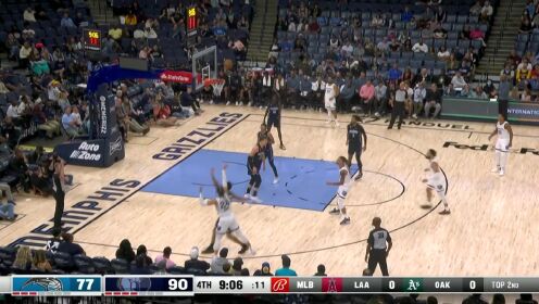 《NBA全场集锦》无视防守漂移甩狙 布鲁克斯外线三分轻松打进