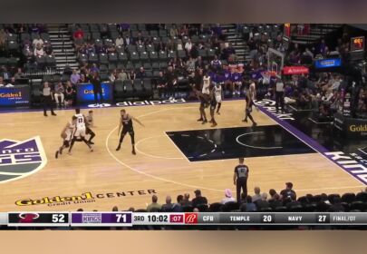 《NBA全场集锦》【纯享】热火vs国王精华回放 福克斯篮板球生涯新高率队首胜